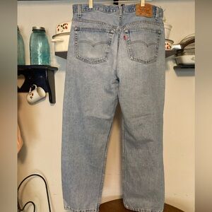 Levi’s 90s Vintage 501 38x30 Light Wash Button Fly Made In USA